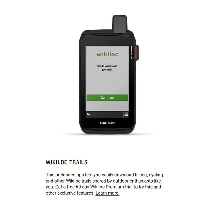 Garmin Montana 700 Rugged Handheld Touchscreen GPS Navigator with inReach & Camera Black