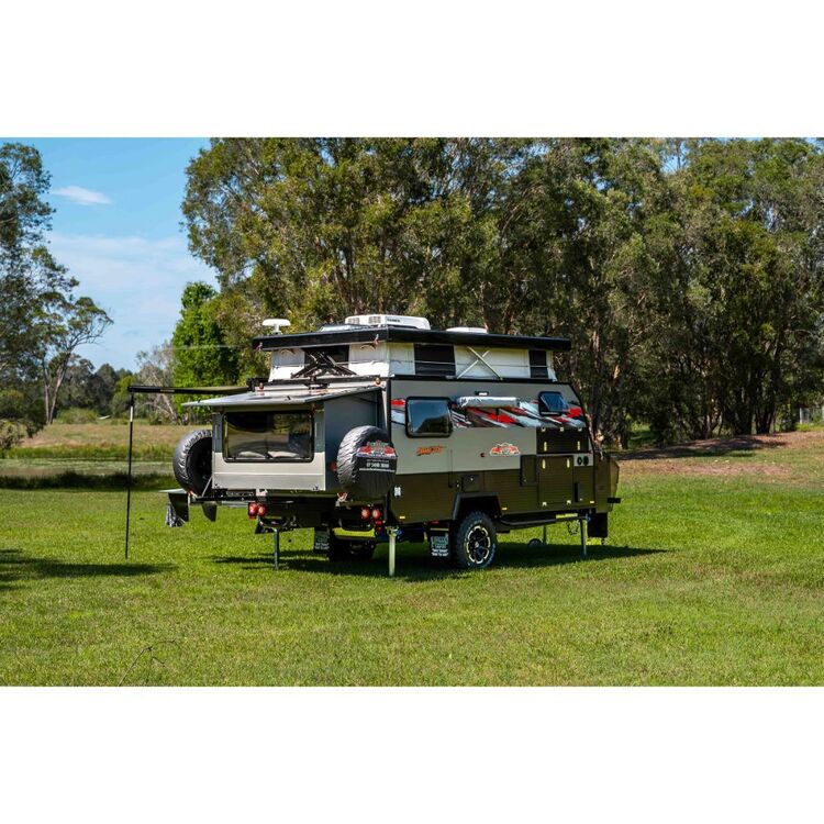 Austrack Tanami X13B Series 3 Hybrid Camper Grey