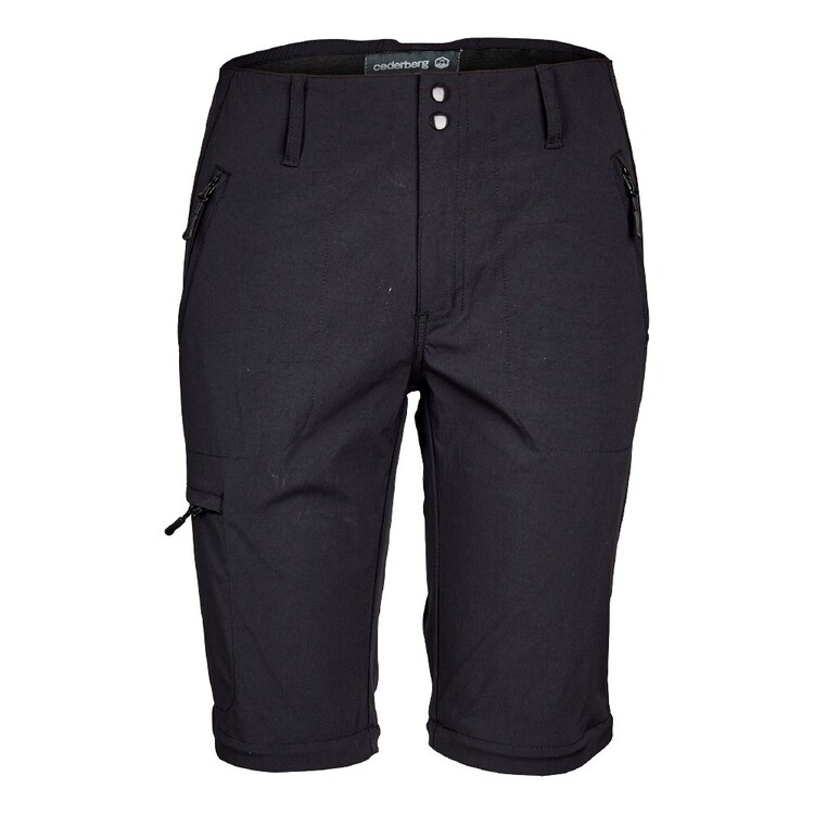 Cederberg Women's Carolina Stretch Zip Off Pants Black