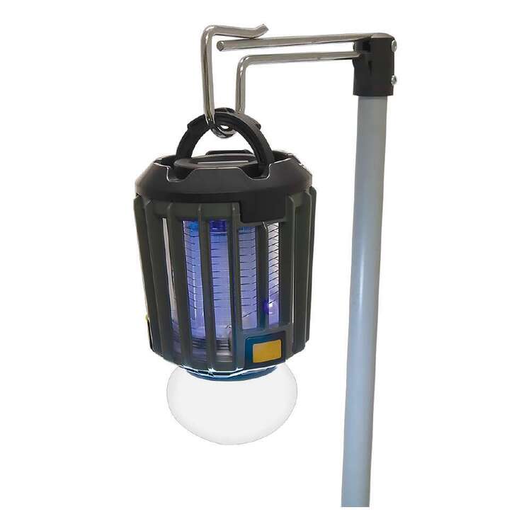 OZtrail Lumos Mozzie Zapper Lantern Black