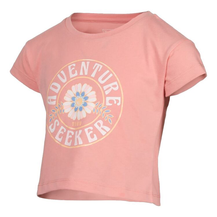 Trip In A Van Kids Adventure Seeker Tee Coral