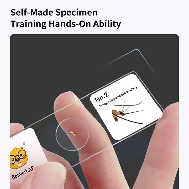 BEAVERLAB Smart Digital Microscope Kit White