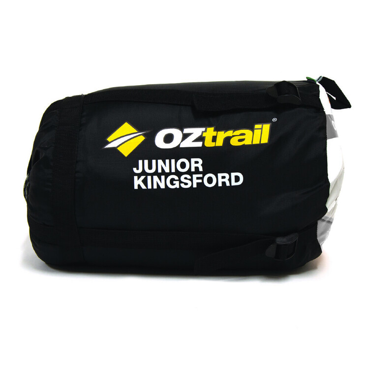 Oztrail Junior Kingsford -3° Sleeping Bag Grey Grey