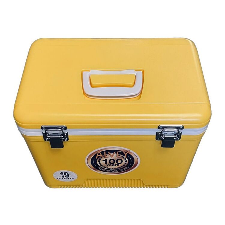 Alvey 18L Cooler Dry Box Yellow