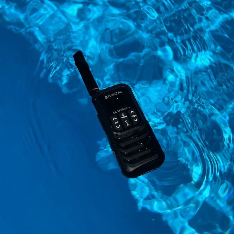 Ecoxgear 2 Watt UHF CB Radio Handheld Twin Pack Black 2W