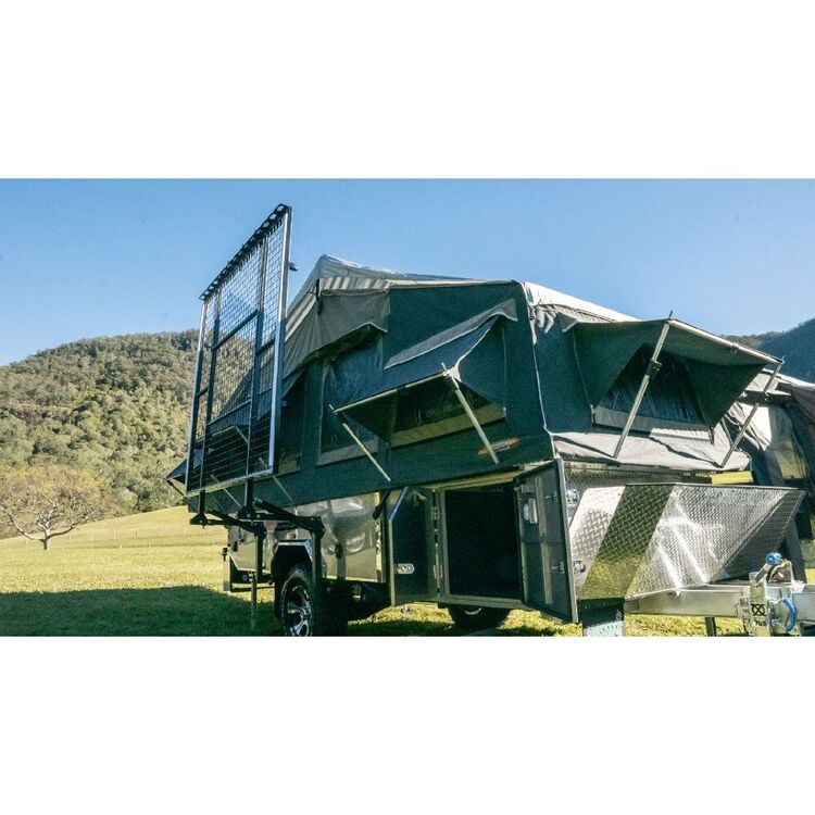Austrack Plenty X Double Folding Offroad Camper Trailer Grey
