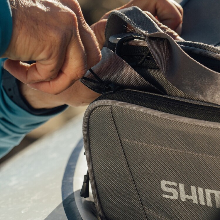 Shimano Tackle Bag Grey & Black L