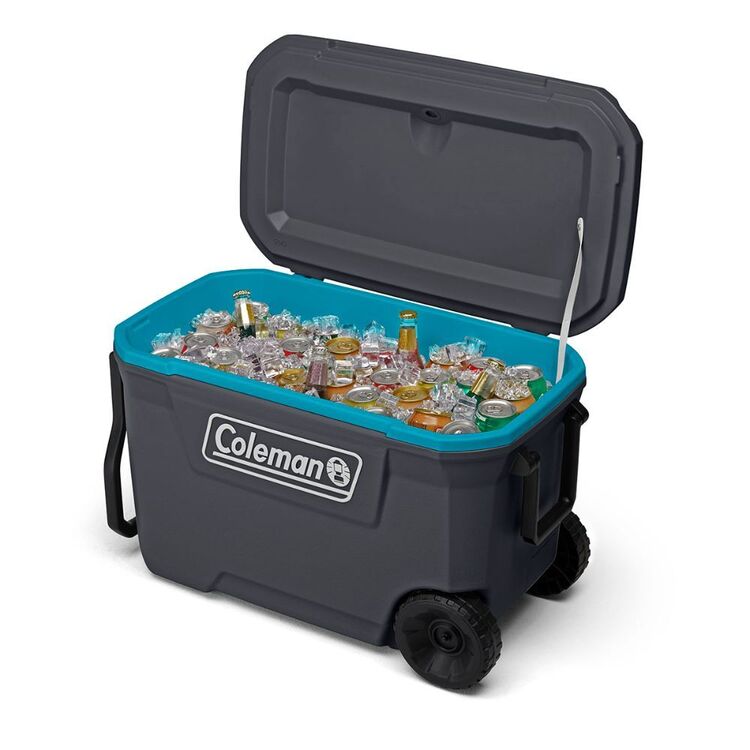 Coleman Extreme Wheeled 58L Chest Cooler (61QT) Grey 58 L