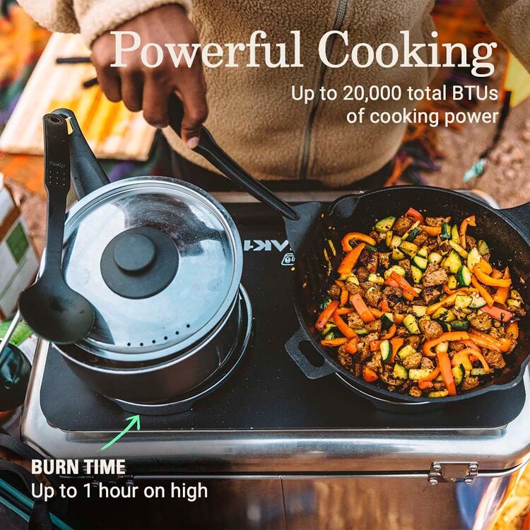 Coleman Peak1 2 Burner Stove Black