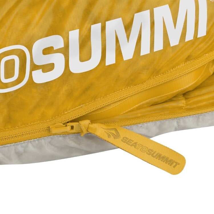 Sea To Summit Spark III Ultralight -8° Sleeping Bag Regular Cream Dark Grey & Yellow