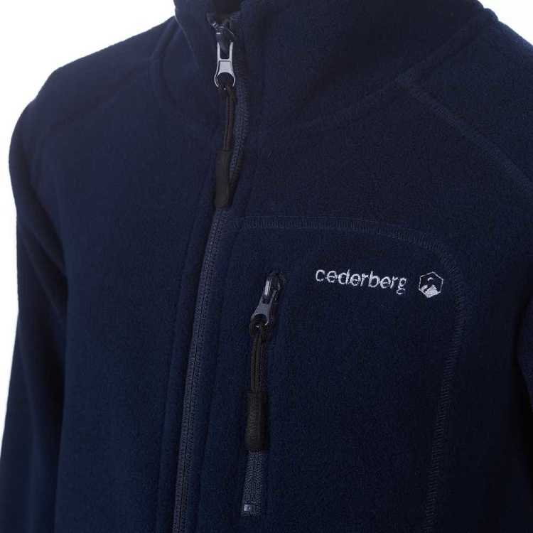 Cederberg Youth Larapinta V2 Full Zip Fleece Top Navy