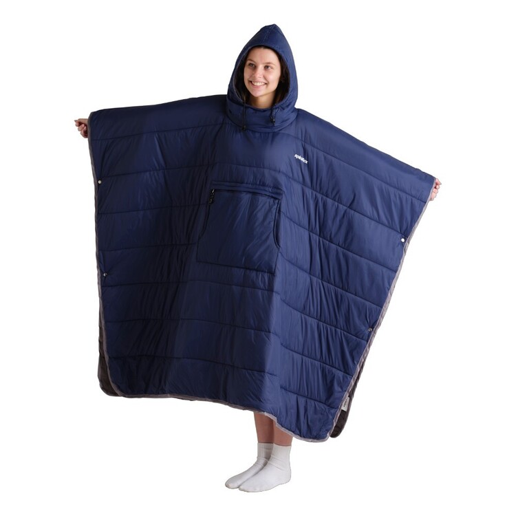 Spinifex Daydream Sleeping Bag Poncho Navy