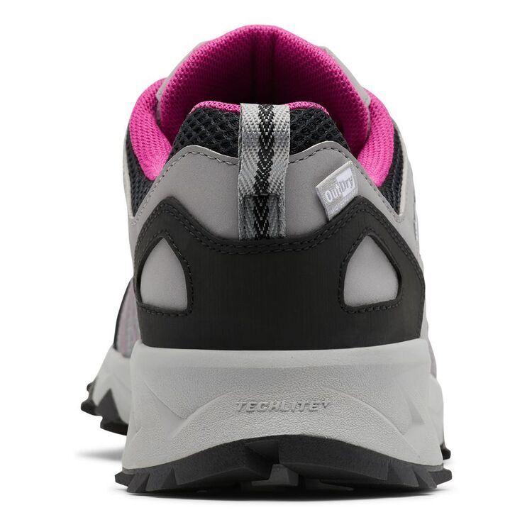 Columbia Women's Peakfreak II Outdry Waterproof Low Hiking Shoes Monument & Wild Fushsia