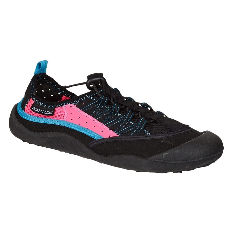 Body Glove Women's Shore Aqua Sock Pink & Black