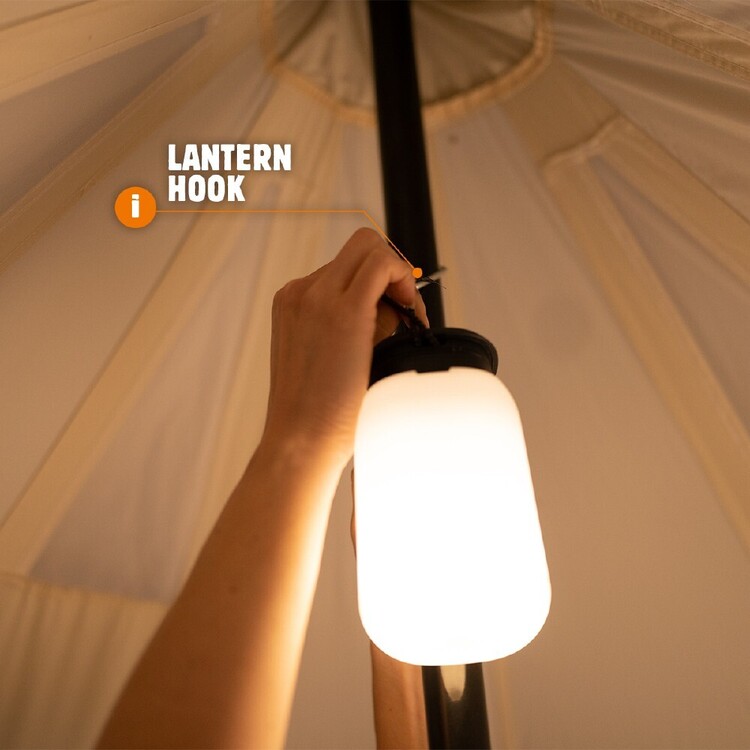 Yonder Outdoor Argyle Bell Tent Natural