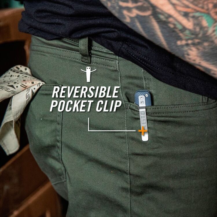 Gerber Pledge Clip Folding Knife Blue