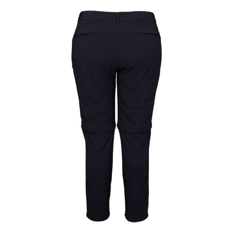 Gondwana Women's Selona Zip Off Pants Plus Size Black