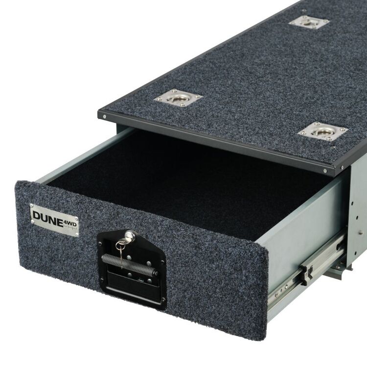 Dune 4WD 1300mm Series II Fixed Top Drawer Black 1300mm
