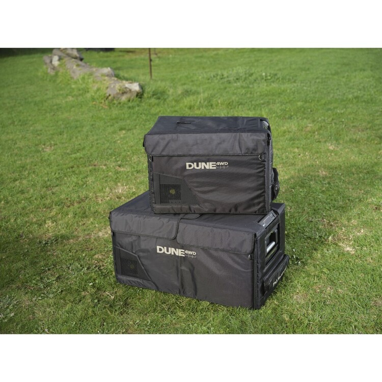 DUNE 4WD 75L Insulated Fridge Cover Black