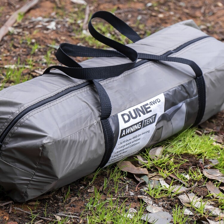 Dune 4WD 2m Awning Tent Khaki & Black 2 m