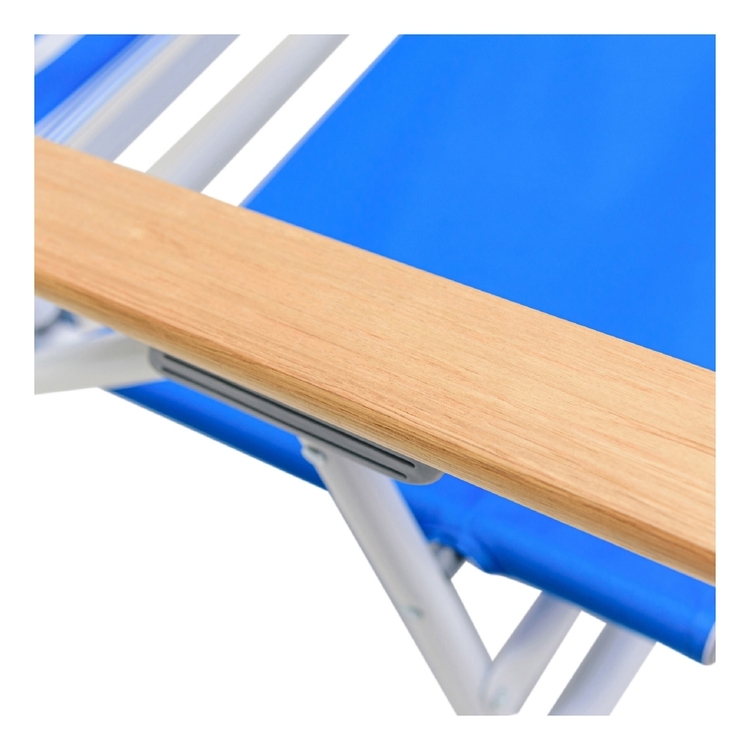 Life! Deluxe Chair with Bag Blue Nautical