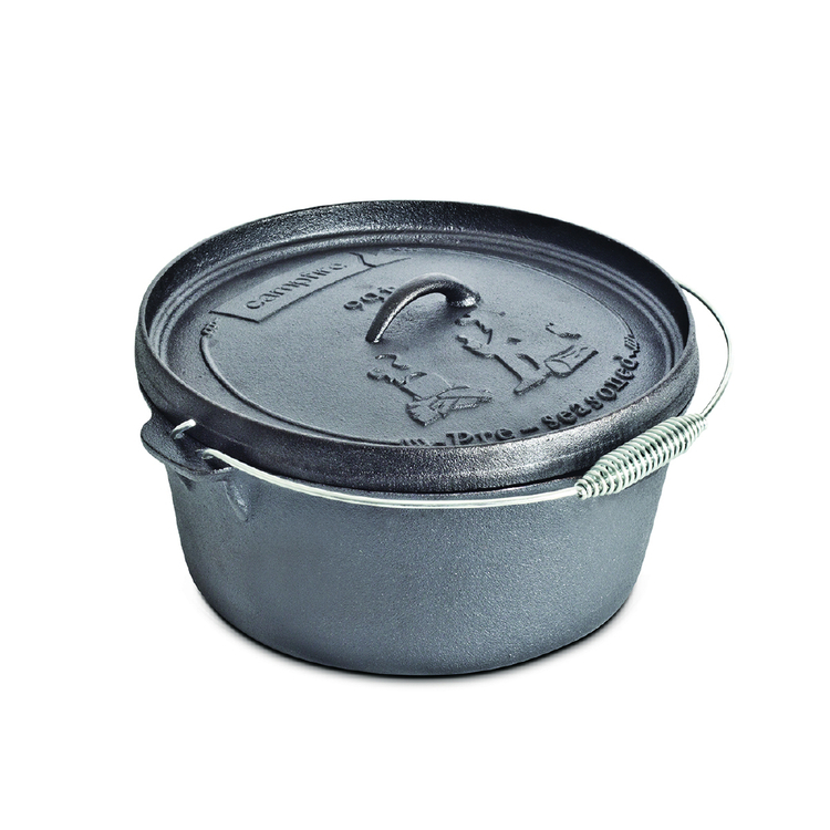Campfire Cast Iron Camp Oven 9 Quart