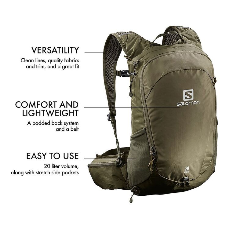 Salomon Trailblazer Daypack 20L Martini Olive & Ebony