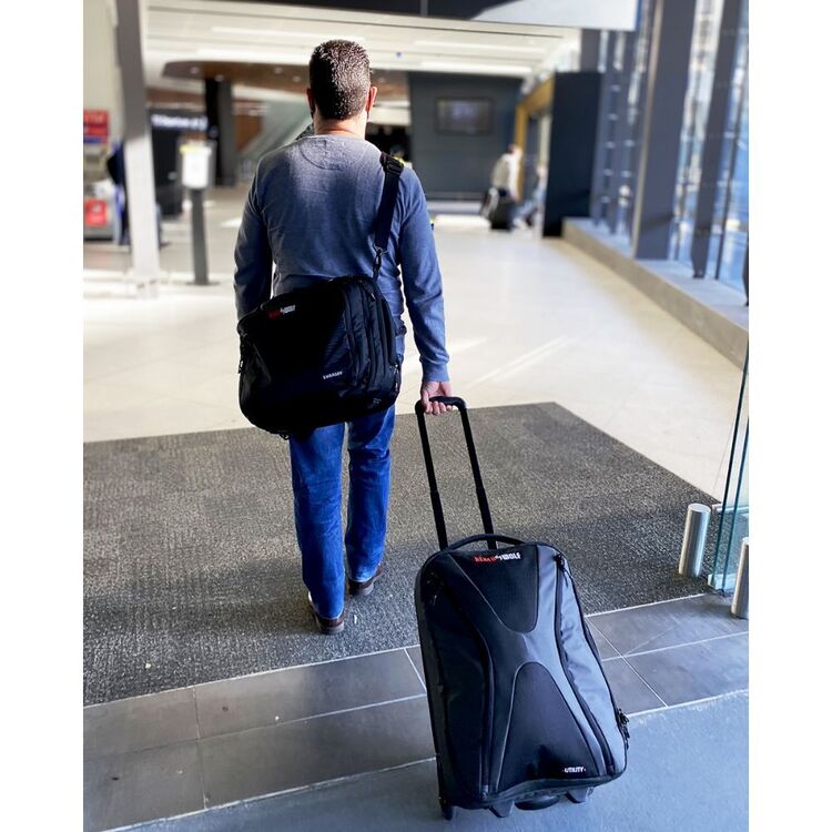 BlackWolf 42L Utility Carry On Jet Black 42 L