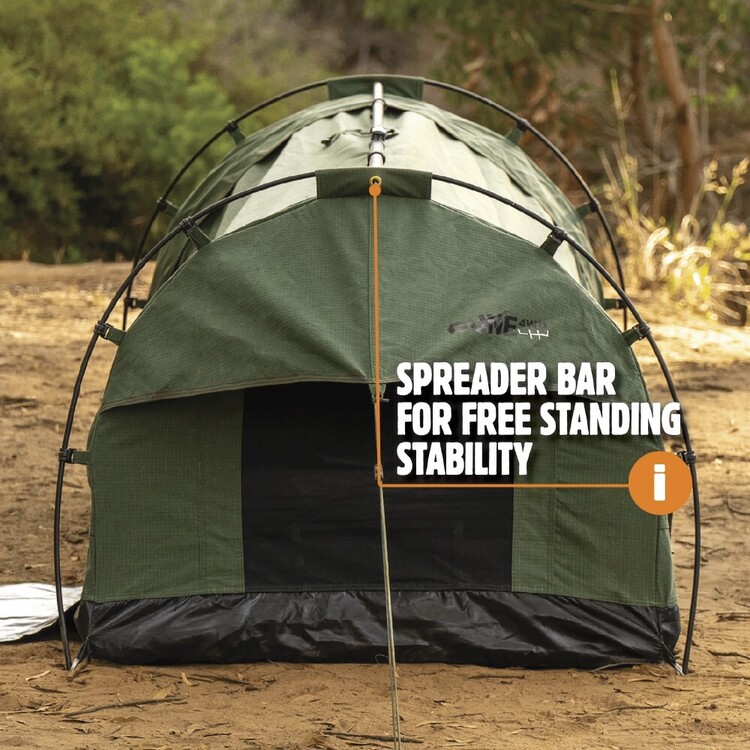 Dune 4WD King Titan Deluxe Single Swag Multicoloured