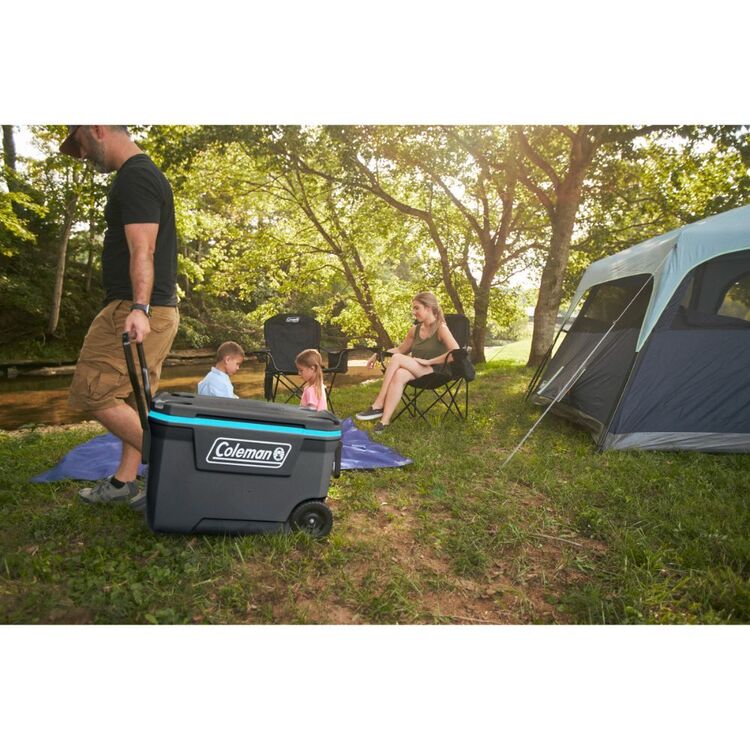 Coleman Extreme Wheeled 58L Chest Cooler (61QT) Grey 58 L