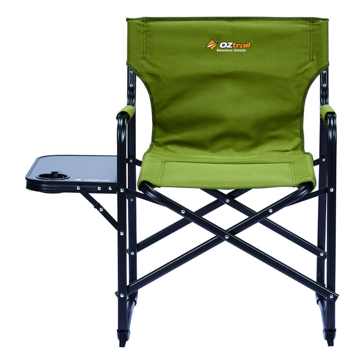 Oztrail Directors Classic With Side Table Green