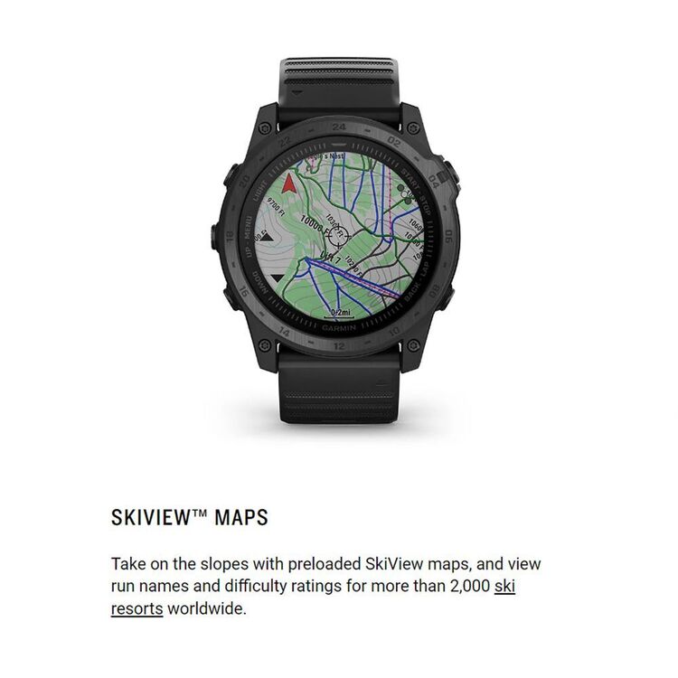 Garmin Tactix 7 Standard Edition GPS Smartwatch Black