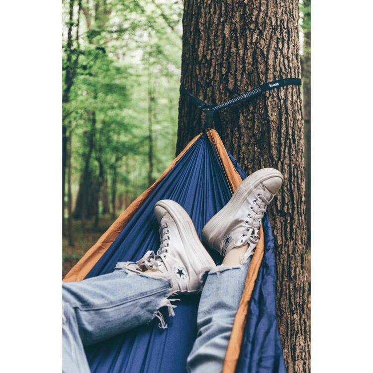 Nakie Recycled Hammock & Straps River Blue