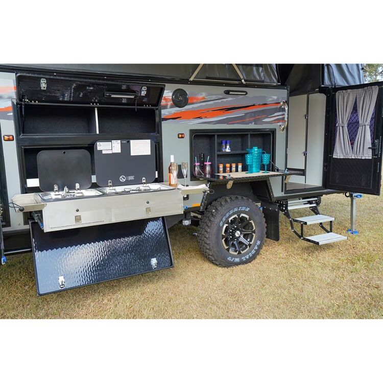 Austrack Talawana X16BLS Series 3 Hybrid Camper Grey