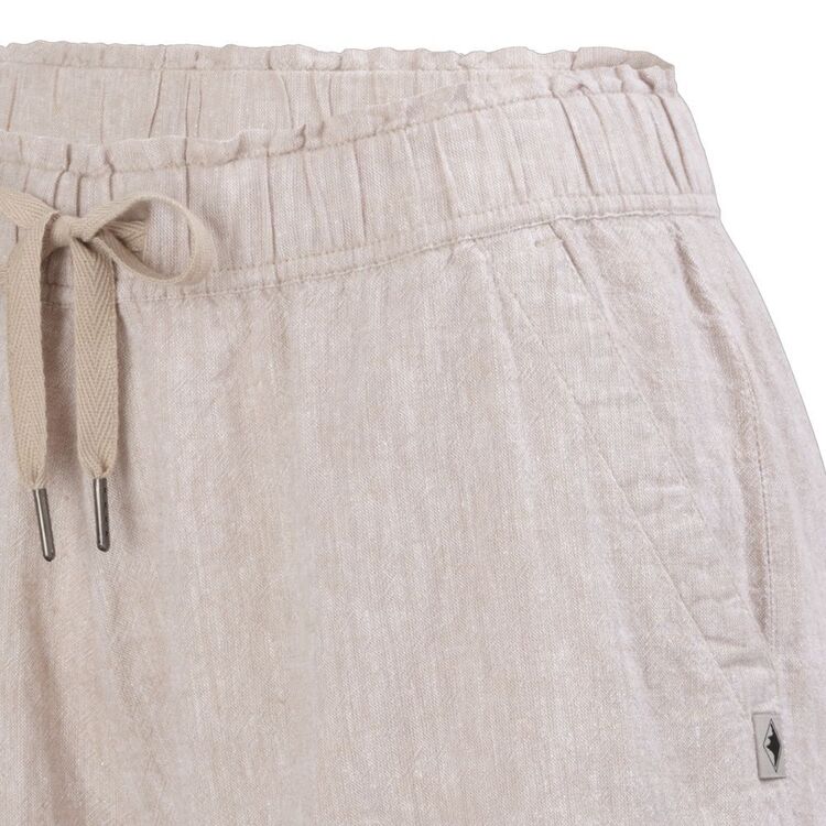 Mountain Designs Women's Hemp Blend Shorts Natural