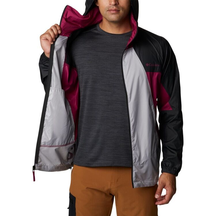 Columbia Men's Point Park Windbreaker Grey