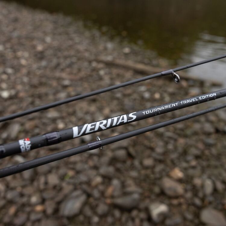 Abu Garcia Veritas 7ft 3 Piece Medium 3-6kg Tournament Travel Spinning Rod Multicolour 7Ft M/3-6Kg