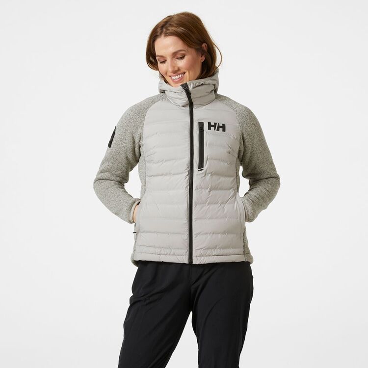Helly Hansen Women's Arctic Ocean Hybrid Insulated Jacket Mellow Grey