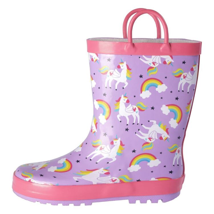 Cape Kids Unicorn Puddle Gumboots Multicoloured