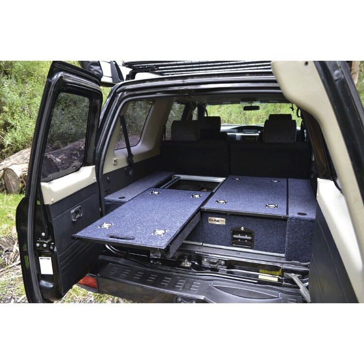 Dune 4WD 900mm Series II Sliding Top Drawer Black 900 mm