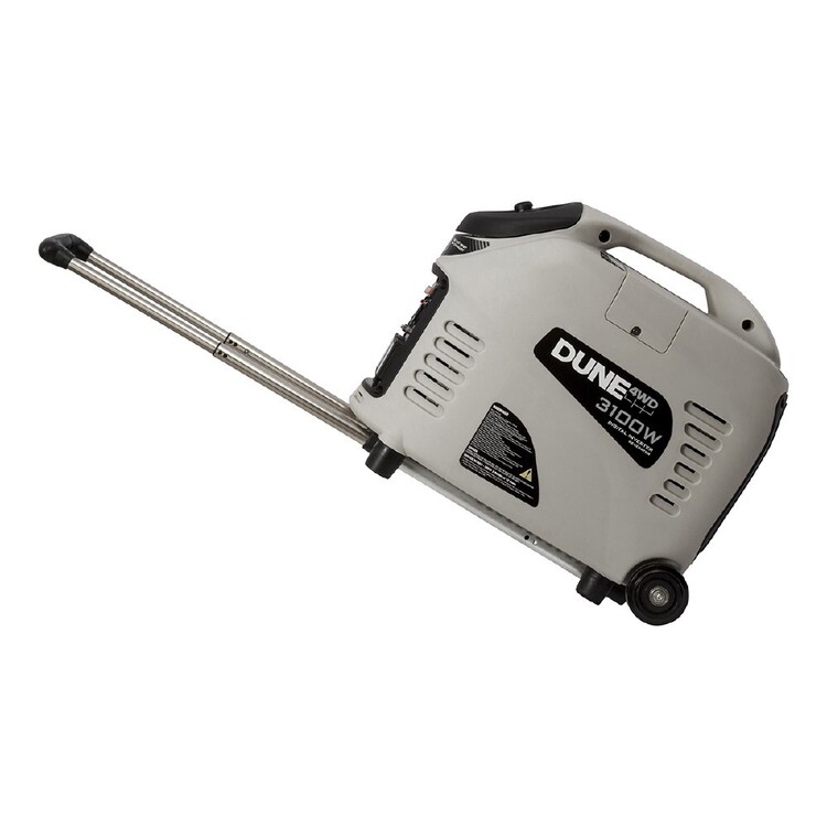 Dune 3100W Enclosed Inverter Generator Grey 3100W