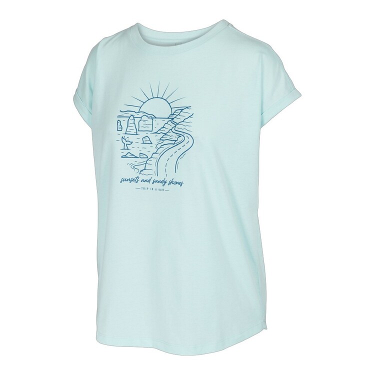 Trip In A Van Women's Loose Fit Tee Sky