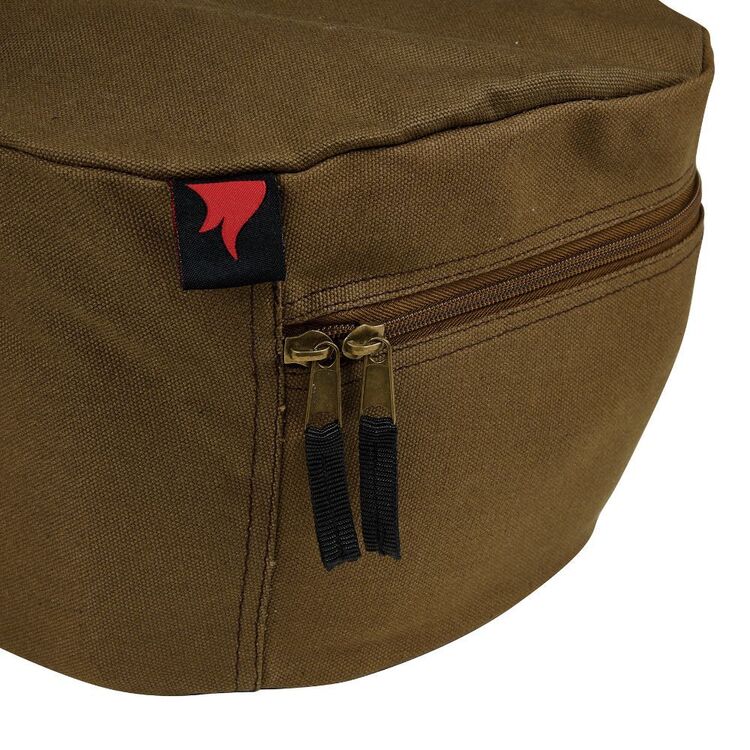 Campfire Cast Iron Oval Camp Oven Storage Bag Black