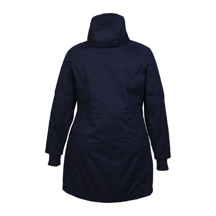 Gondwana Women's Elendale Rain Jacket Plus Size Navy