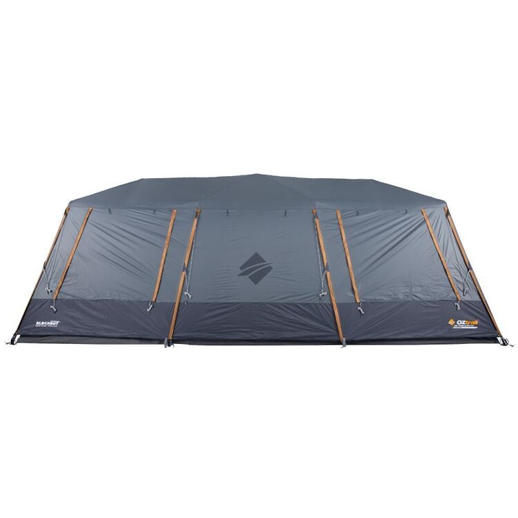 Oztrail 10 Person Fast Frame Blockout Tent Grey