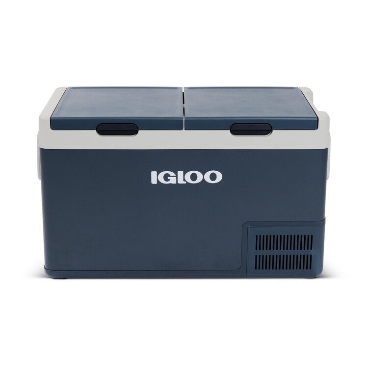 Igloo ICF 80L Dual Zone Fridge / Freezer Blue
