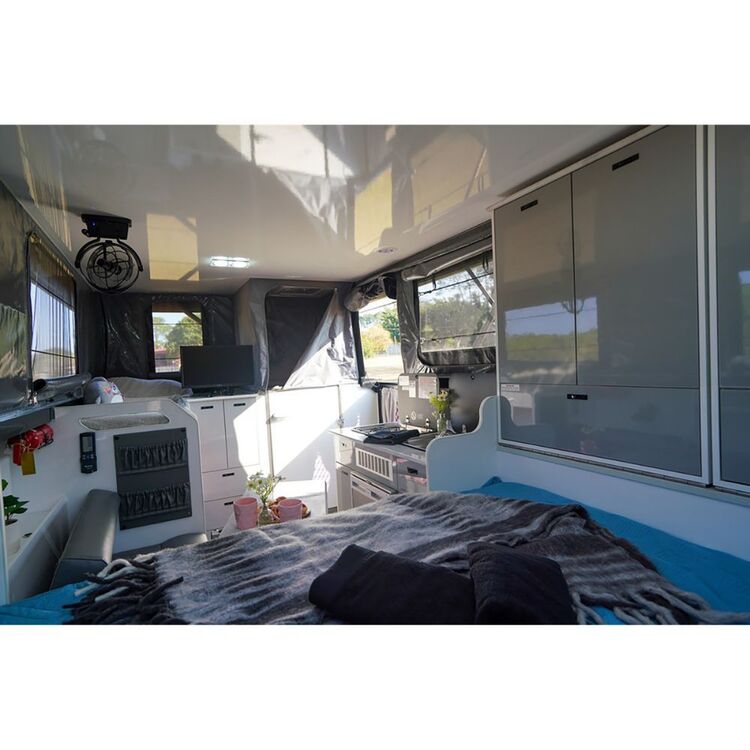 Austrack Talawana X16BLS Series 3 Hybrid Camper Grey