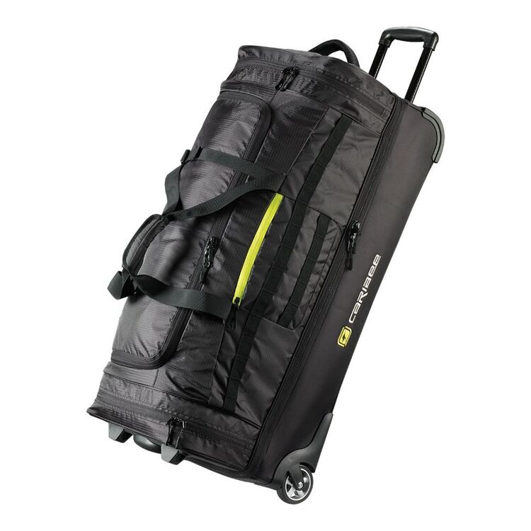 Caribee Scarecrow DX Rolling Travel Bag Black 100 L