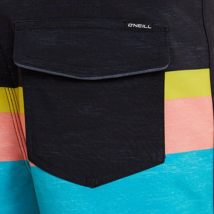 O'Neill Youth Boys Lennox Scallop 16" Board Shorts Black