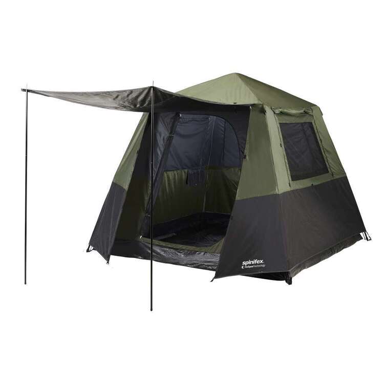 Spinifex Mawson Eclipse™ 4 Person Tent Dark Green & Black